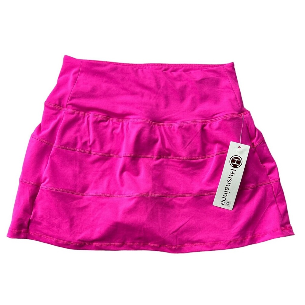 Husnainna hot pink skort - Picture 2 of 6